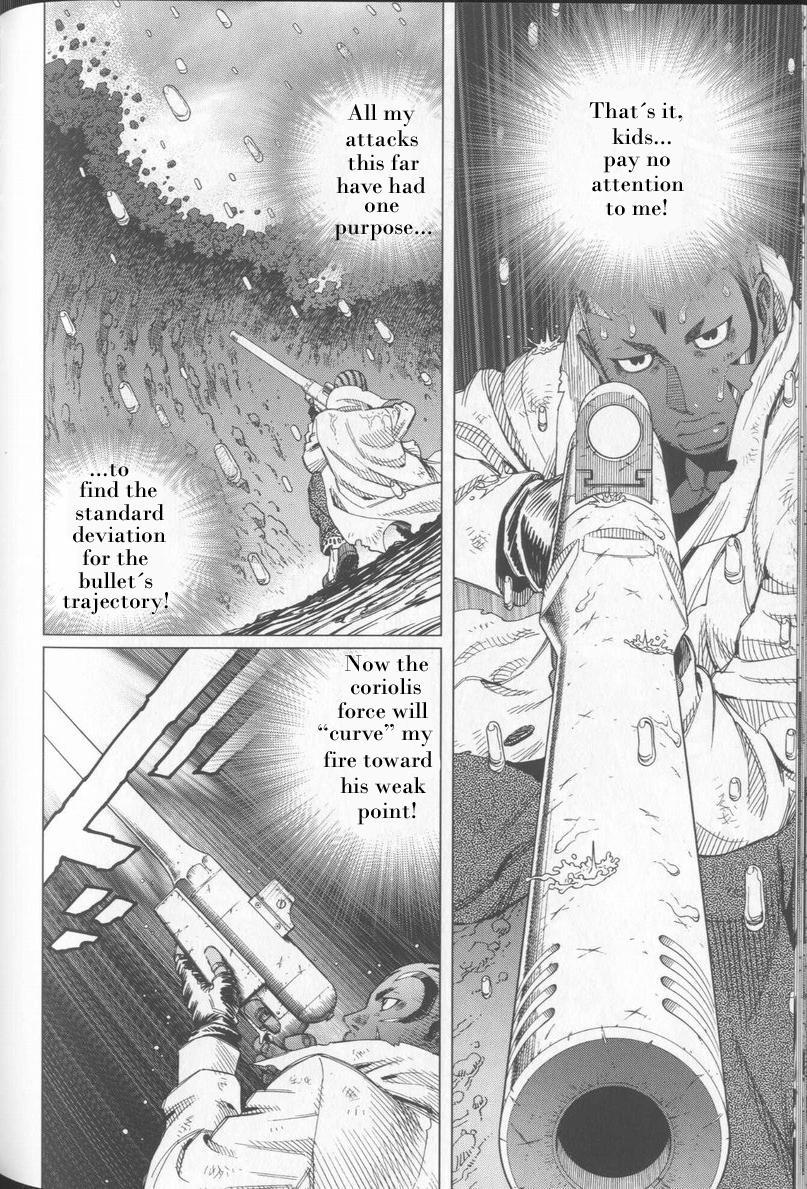Battle Angel Alita: Last Order Chapter 23 page 28 - Chapter 23: Space Karate Ant-Lion Larva Pit (Doodlebug Pit)!