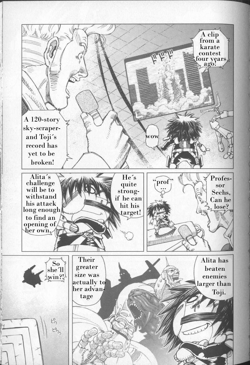 Battle Angel Alita: Last Order Chapter 23 page 3 - Chapter 23: Space Karate Ant-Lion Larva Pit (Doodlebug Pit)!