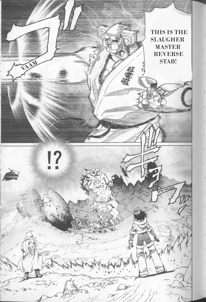 Battle Angel Alita: Last Order Chapter 23 page 5 - Chapter 23: Space Karate Ant-Lion Larva Pit (Doodlebug Pit)!