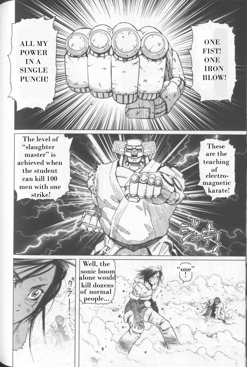Battle Angel Alita: Last Order Chapter 23 page 8 - Chapter 23: Space Karate Ant-Lion Larva Pit (Doodlebug Pit)!