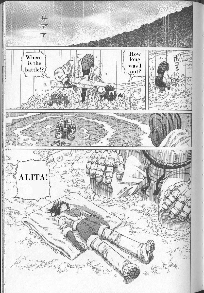 Battle Angel Alita: Last Order Chapter 24 page 10 - Chapter 24: A Fighting Soul Ablaze Like Fire