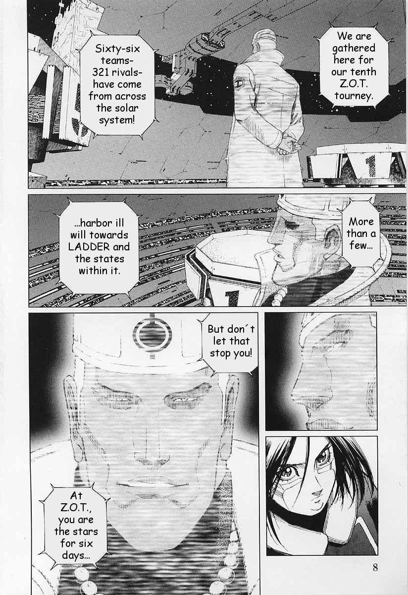 Battle Angel Alita: Last Order Chapter 25 page 10 - Chapter 25: Let the Z.O.T.T. Begin