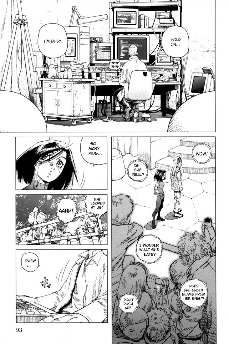 Battle Angel Alita: Last Order Chapter 3 page 15 - Chapter 3: It's Not a Robot