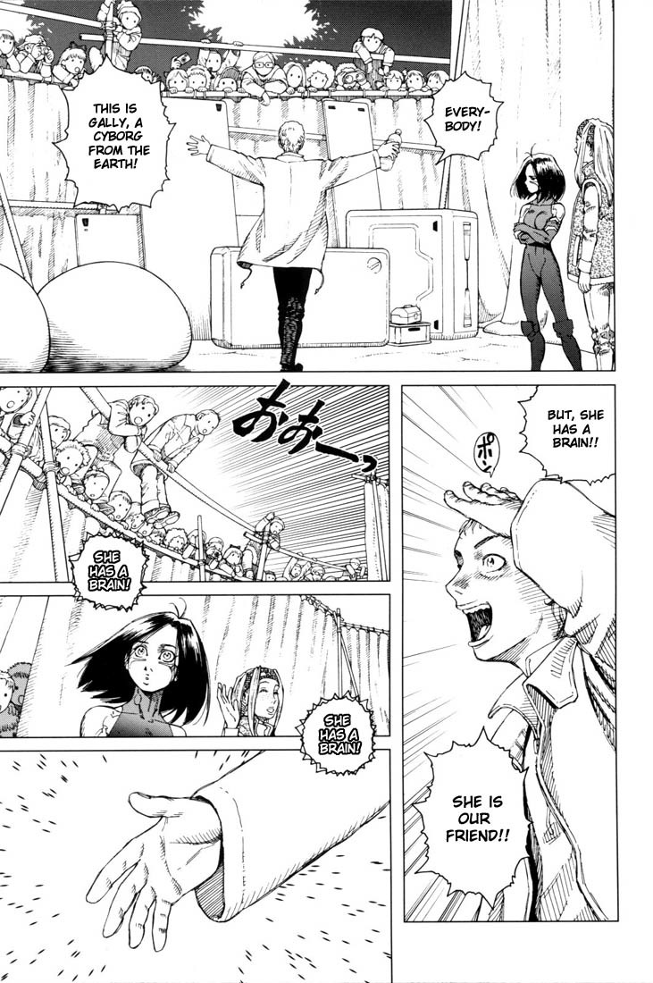 Battle Angel Alita: Last Order Chapter 3 page 17 - Chapter 3: It's Not a Robot