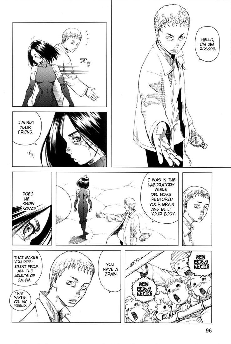 Battle Angel Alita: Last Order Chapter 3 page 18 - Chapter 3: It's Not a Robot