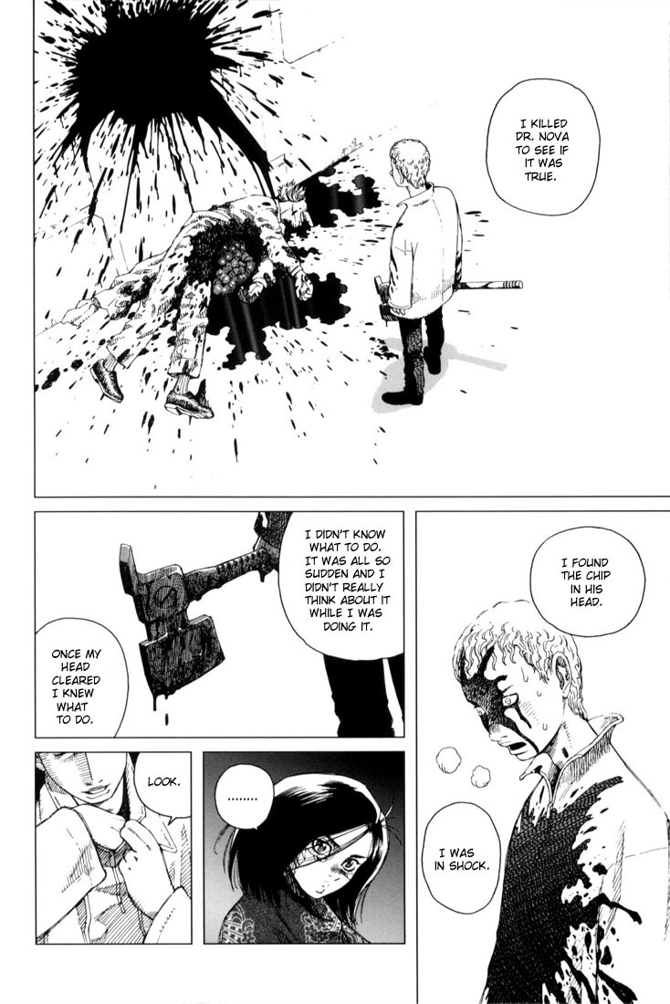 Battle Angel Alita: Last Order Chapter 3 page 22 - Chapter 3: It's Not a Robot