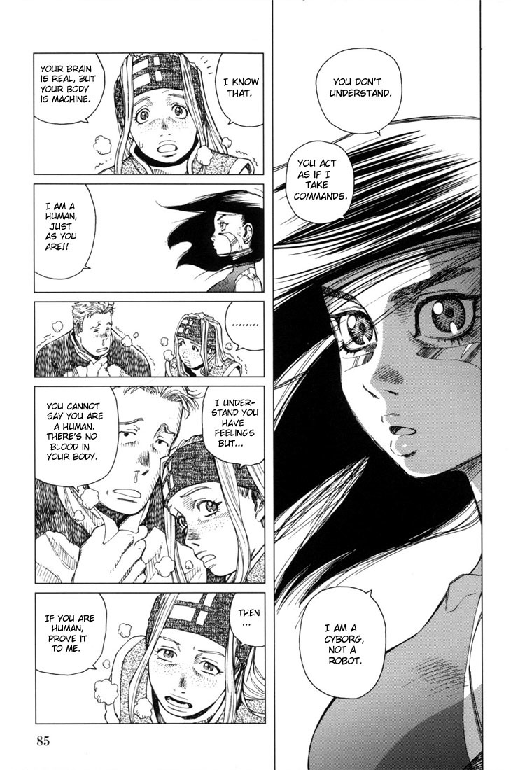 Battle Angel Alita: Last Order Chapter 3 page 7 - Chapter 3: It's Not a Robot