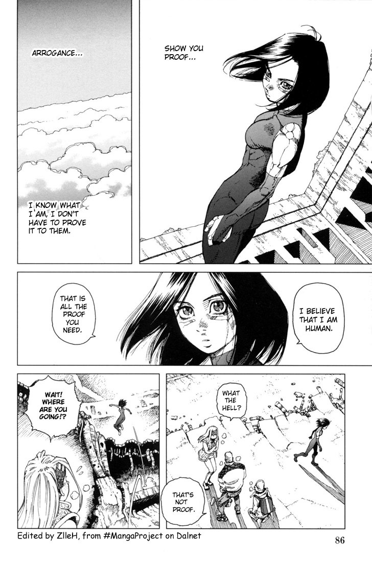 Battle Angel Alita: Last Order Chapter 3 page 8 - Chapter 3: It's Not a Robot