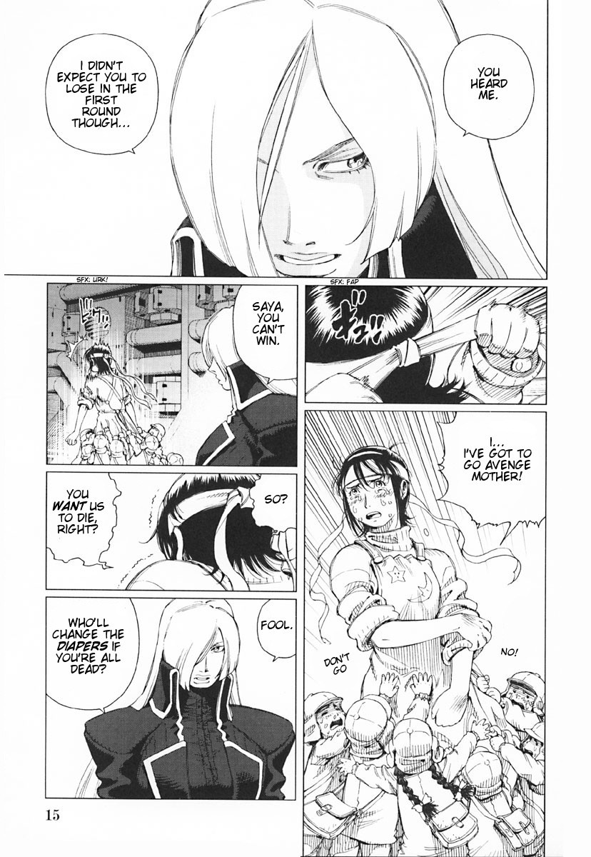Battle Angel Alita: Last Order Chapter 32 page 16 - Chapter 32: Not Yet