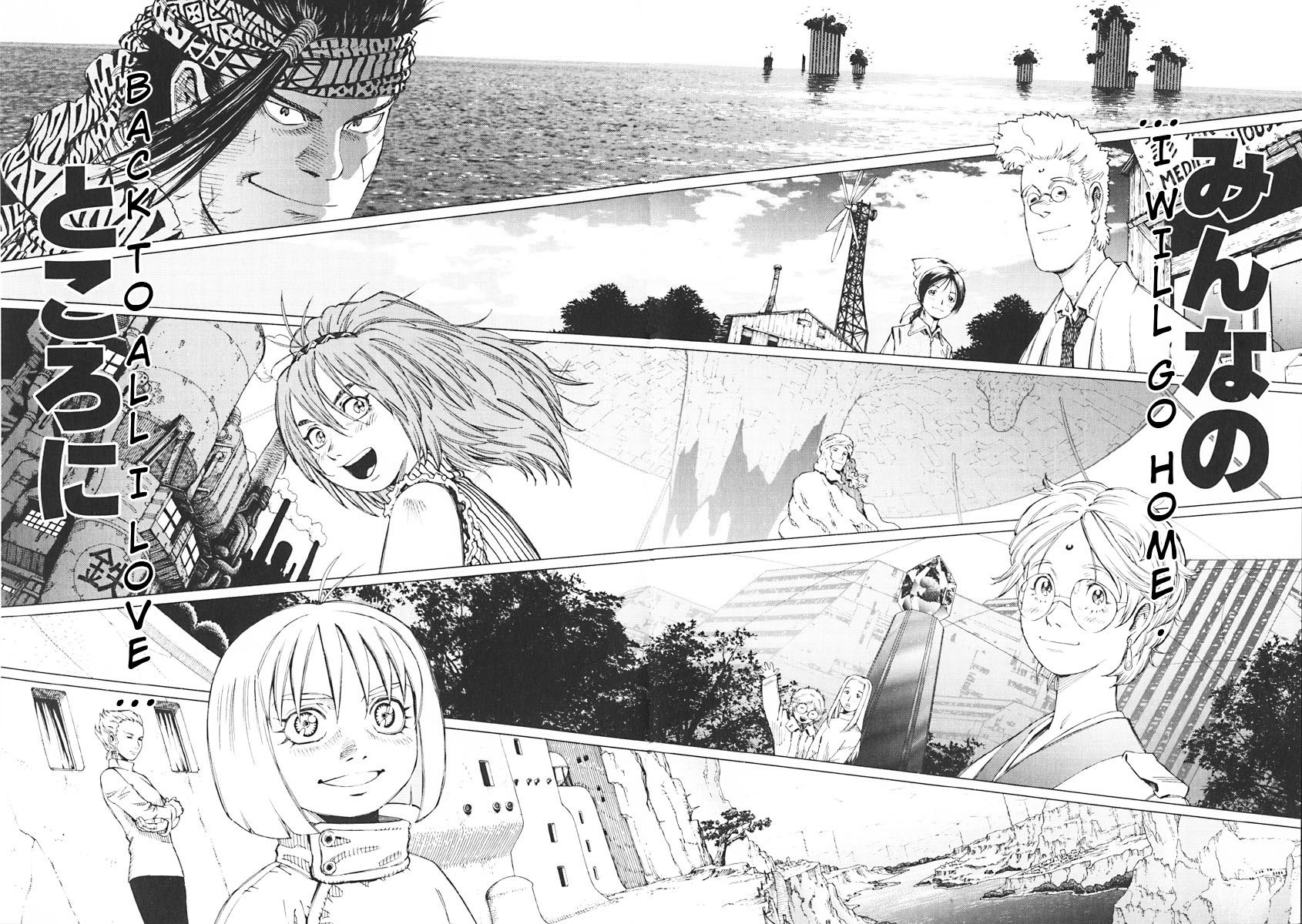 Battle Angel Alita: Last Order Chapter 35 page 27 - Chapter 35: Then I Can Go Home