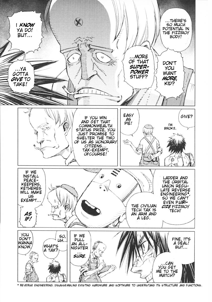 Battle Angel Alita: Last Order Chapter 35 page 8 - Chapter 35: Then I Can Go Home