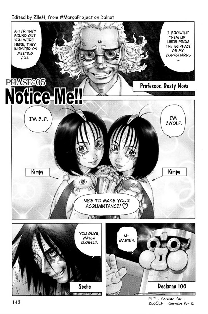 Battle Angel Alita: Last Order Chapter 5 page 1 - Chapter 5: Notice Me!!