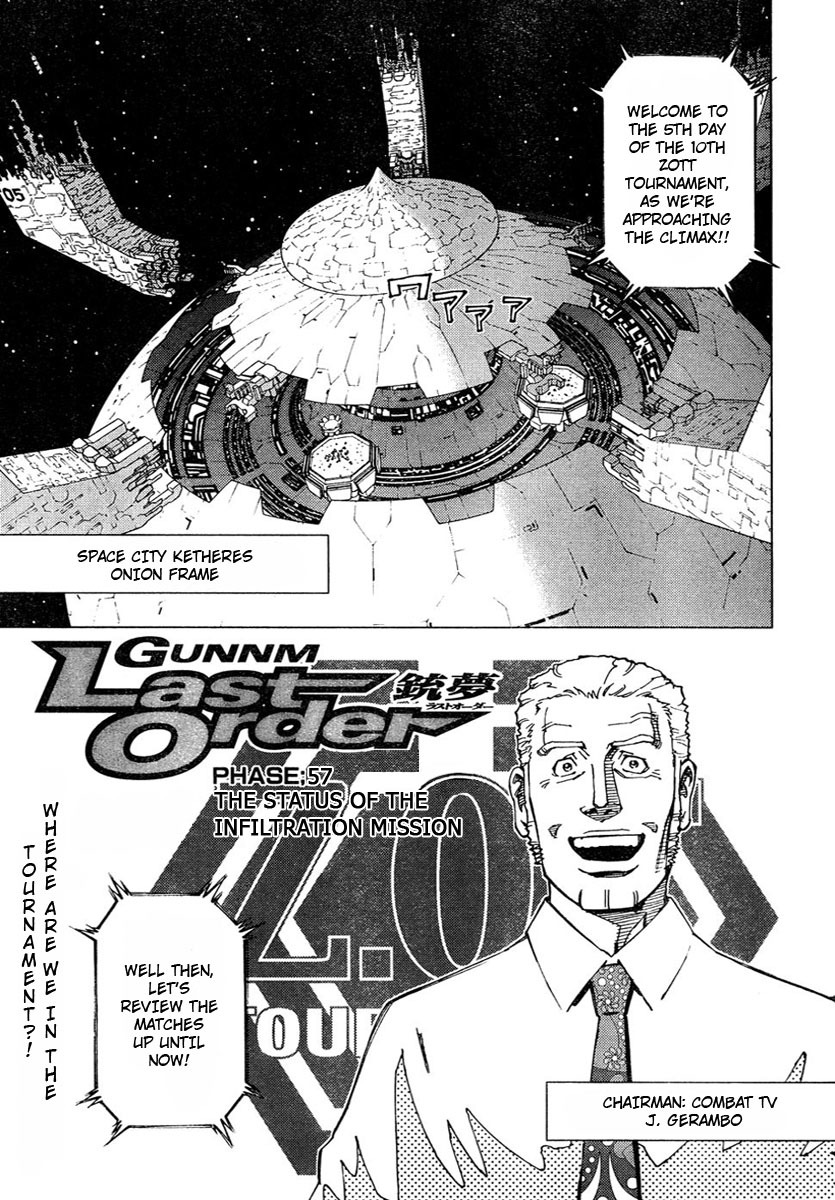 Battle Angel Alita: Last Order Chapter 57 page 1 - Chapter 57: The Status of the Infiltration Mission