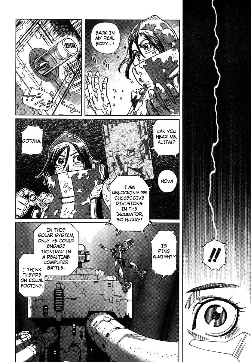 Battle Angel Alita: Last Order Chapter 58 page 10 - Chapter 58: A Worm's Plea