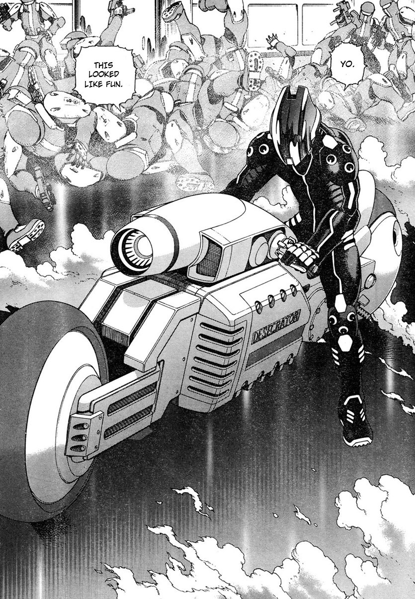 Battle Angel Alita: Last Order Chapter 59 page 14 - Chapter 59: Zekka Calling