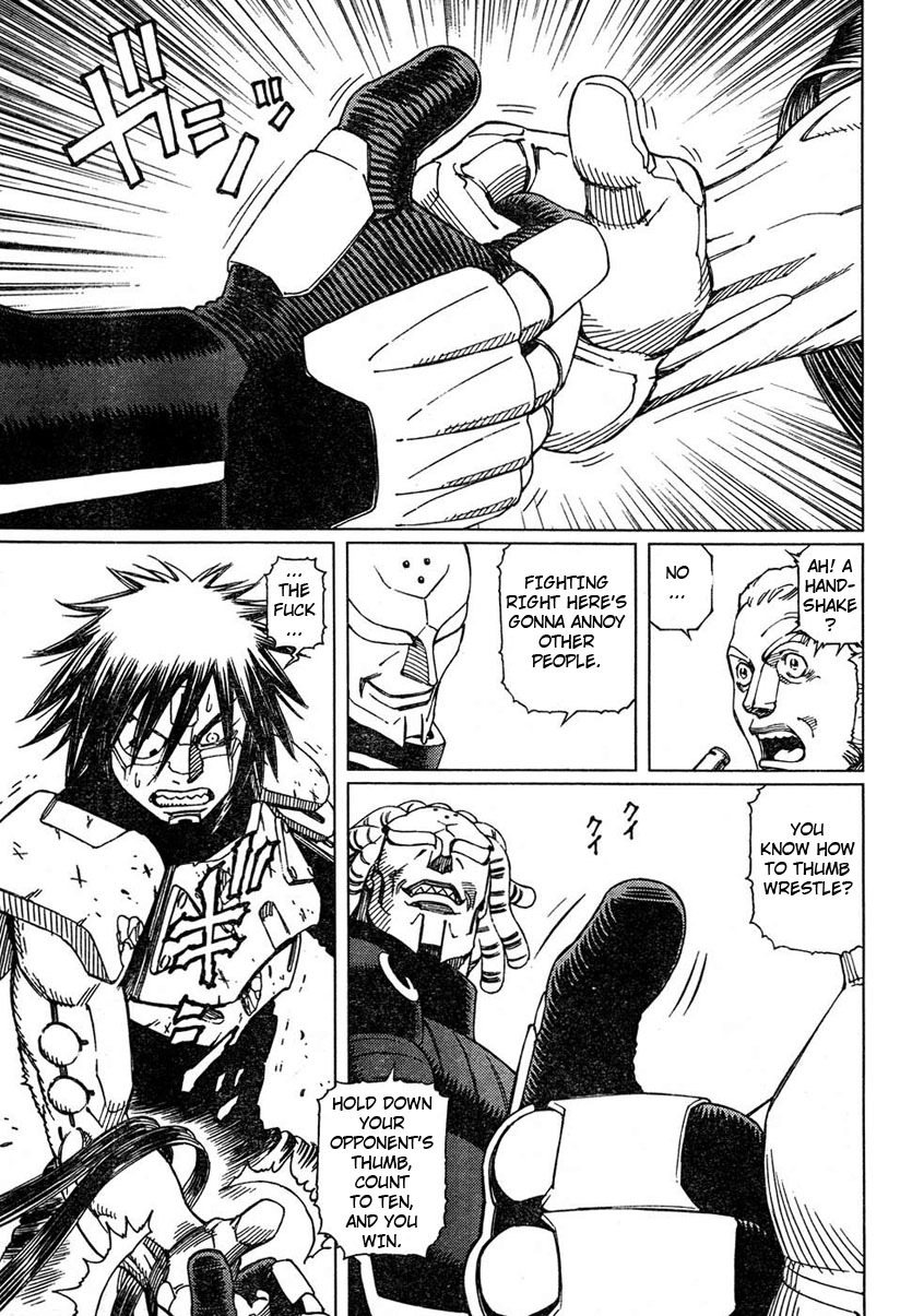 Battle Angel Alita: Last Order Chapter 60 page 11 - Chapter 60: Thumb Wrestling