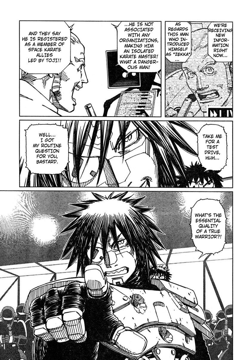 Battle Angel Alita: Last Order Chapter 60 page 3 - Chapter 60: Thumb Wrestling