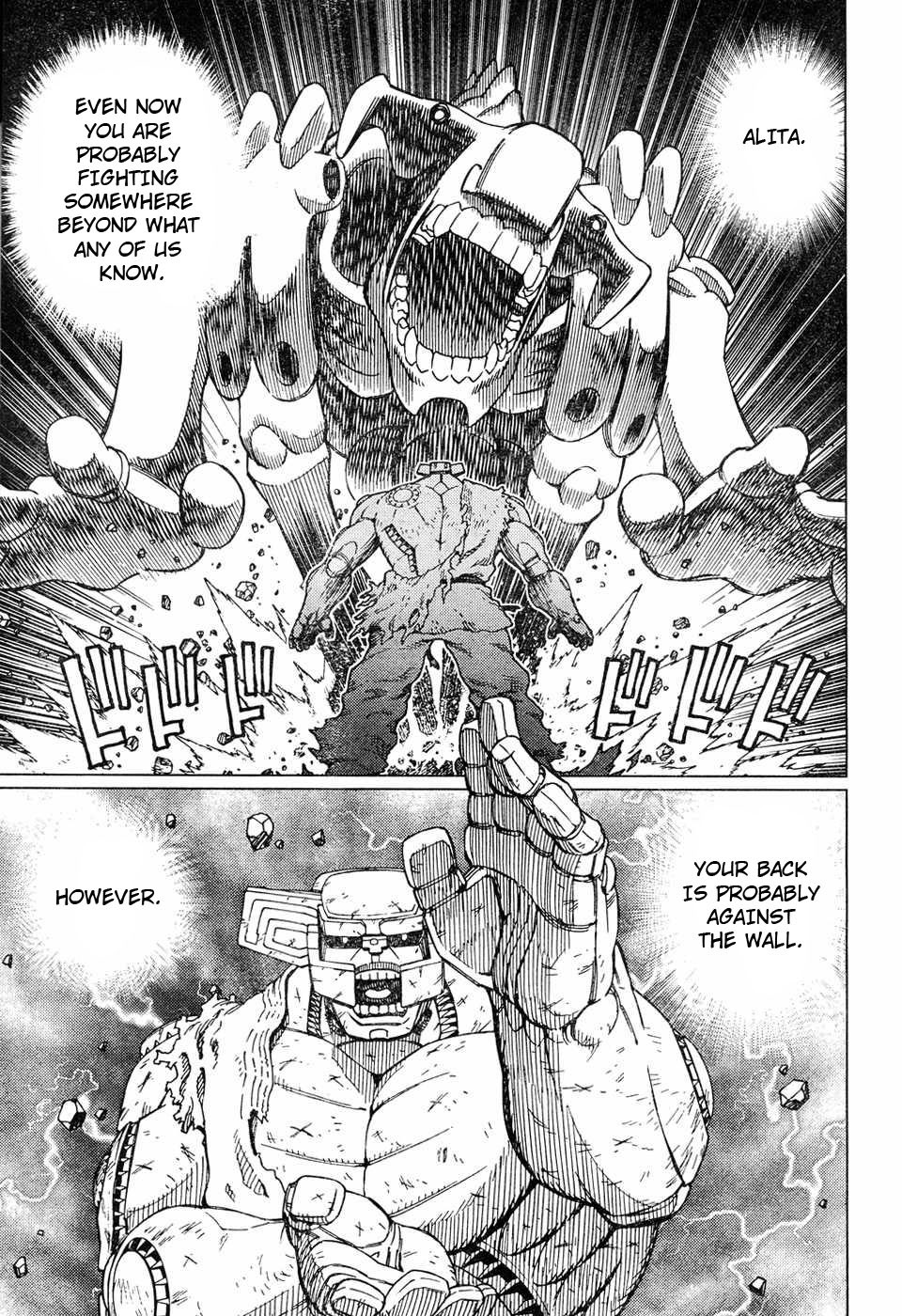 Battle Angel Alita: Last Order Chapter 63 page 28 - Chapter 63: Blunt honesty