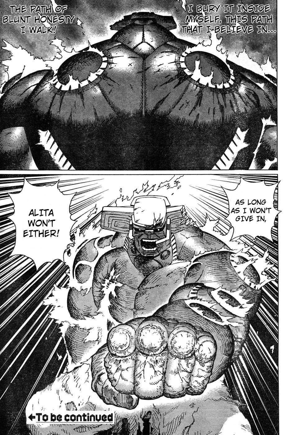 Battle Angel Alita: Last Order Chapter 63 page 34 - Chapter 63: Blunt honesty