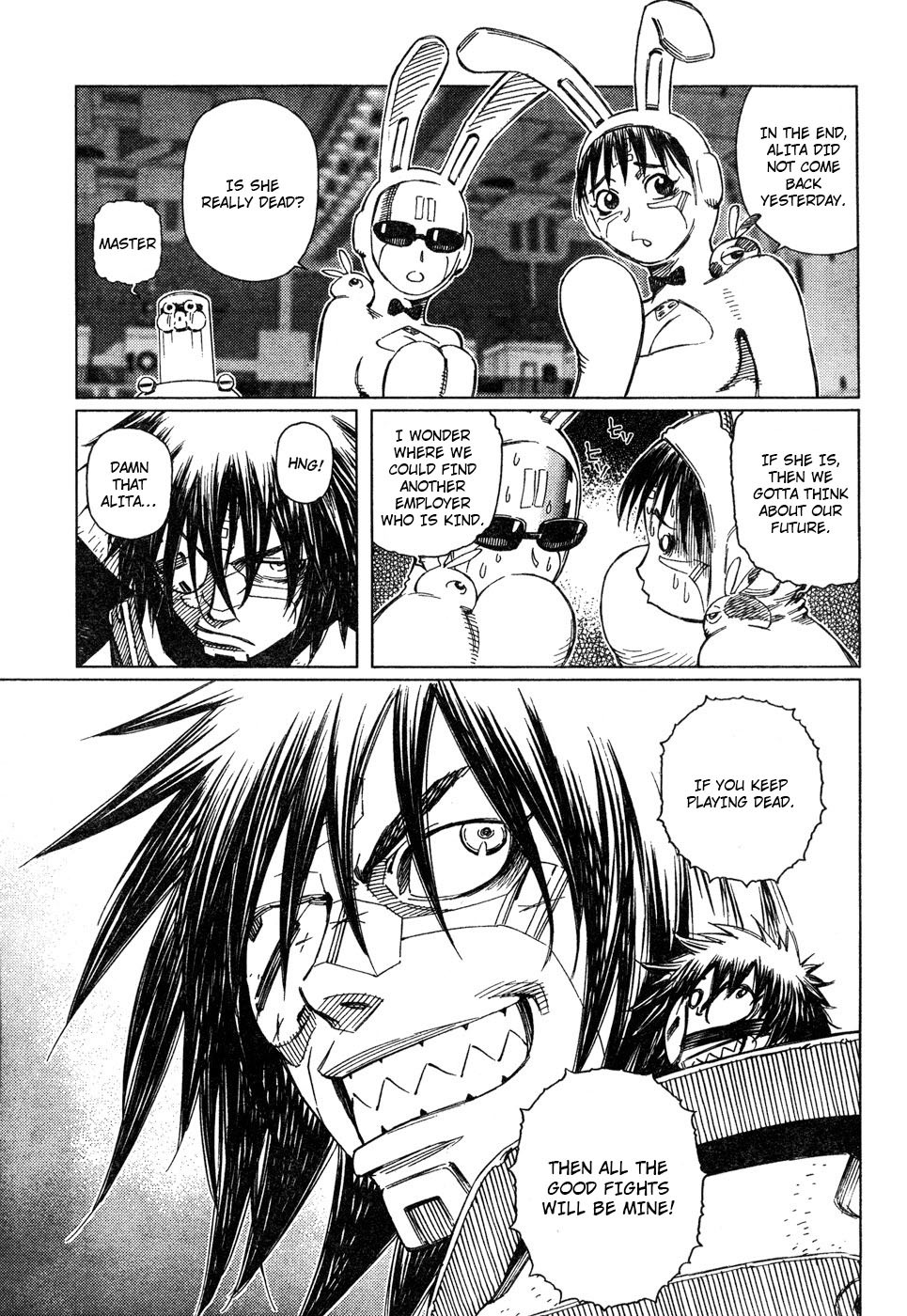 Battle Angel Alita: Last Order Chapter 66 page 6 - Chapter 66: A Block Semi Final