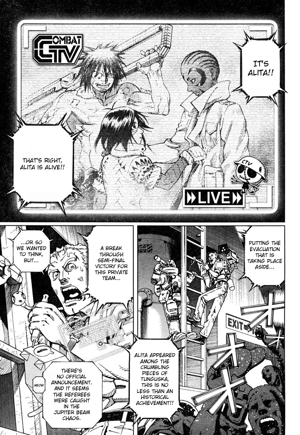 Battle Angel Alita: Last Order Chapter 69 page 16 - Chapter 69: Once Again Into this World of Battle