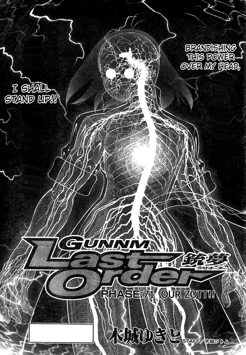 Battle Angel Alita: Last Order Chapter 71 page 2 - Chapter 71: Our ZOTT!!