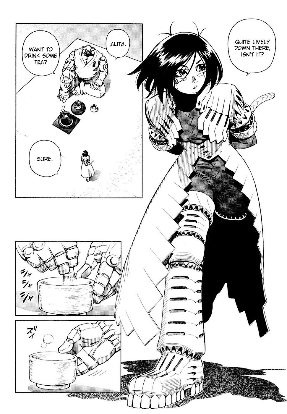Battle Angel Alita: Last Order Chapter 73 page 10 - Chapter 73: A Great Karate War