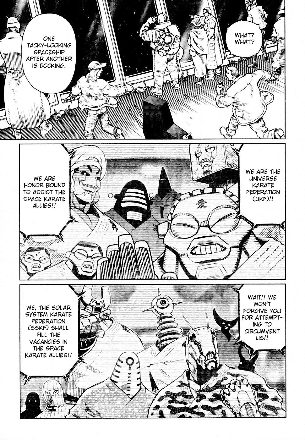 Battle Angel Alita: Last Order Chapter 73 page 3 - Chapter 73: A Great Karate War