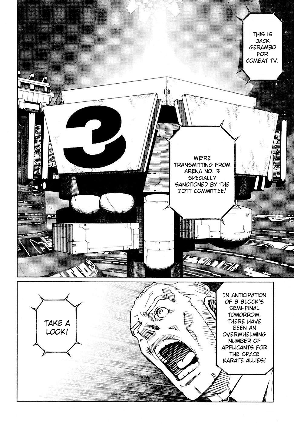 Battle Angel Alita: Last Order Chapter 73 page 4 - Chapter 73: A Great Karate War