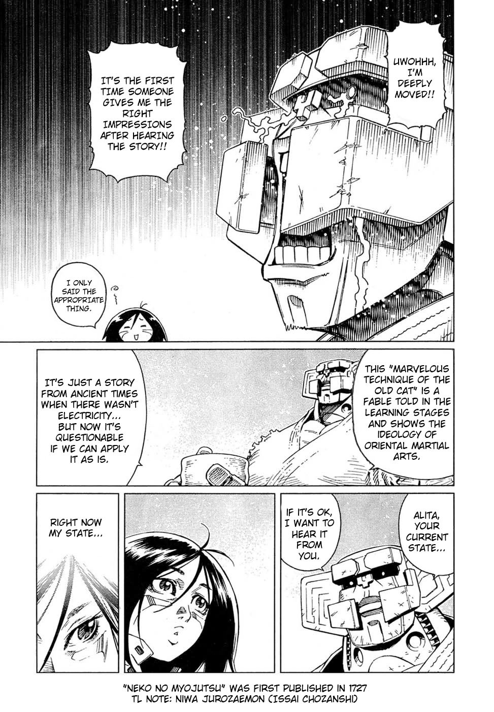 Battle Angel Alita: Last Order Chapter 74 page 13 - Chapter 74: Marvelous Technique Of The Old Cat