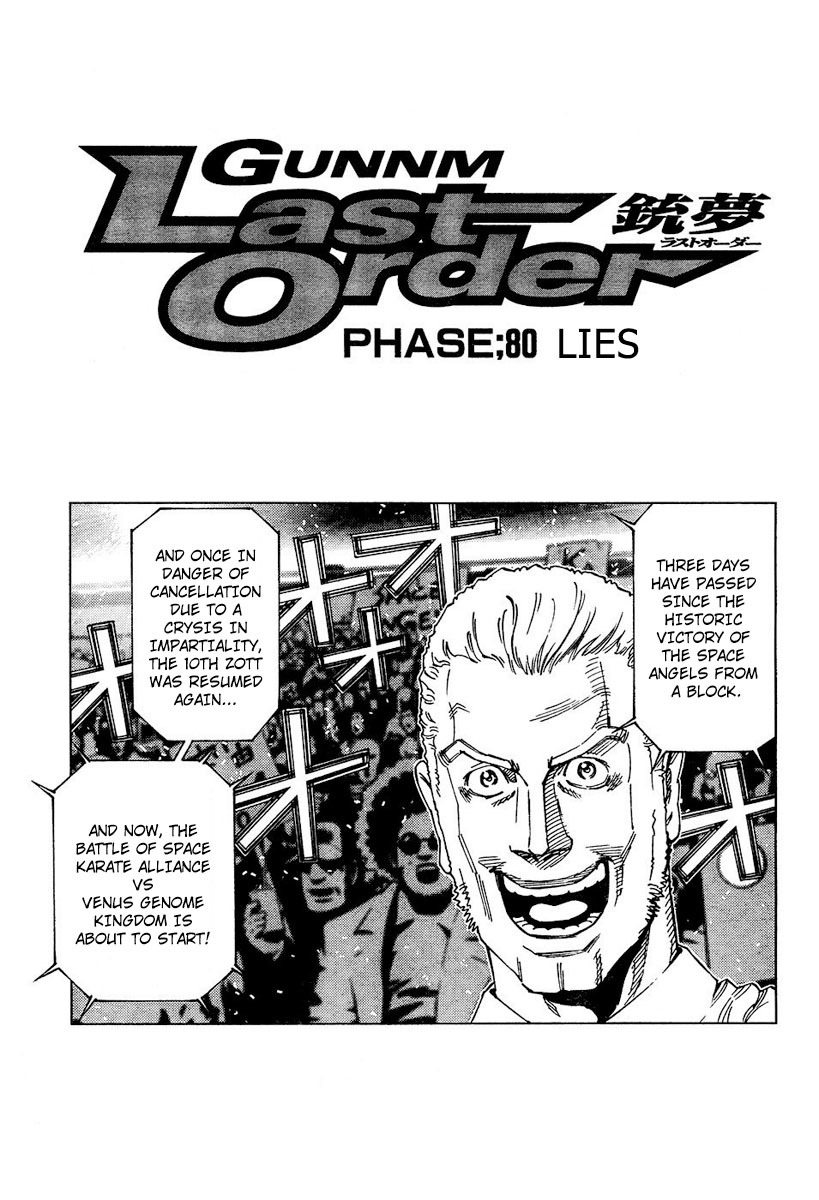 Battle Angel Alita: Last Order Chapter 76 page 2 - Chapter 76: Lies