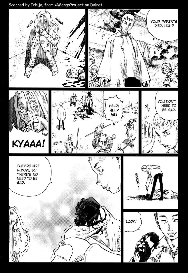 Battle Angel Alita: Last Order Chapter 8 page 10 - Chapter 8: The Tall, Tall Tower of Stacked Wood