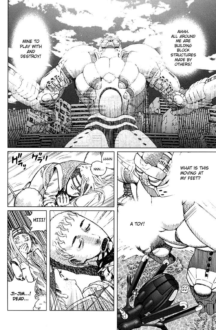 Battle Angel Alita: Last Order Chapter 8 page 17 - Chapter 8: The Tall, Tall Tower of Stacked Wood