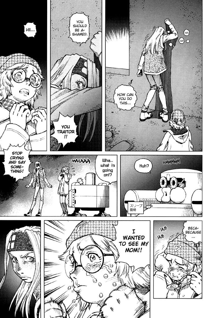 Battle Angel Alita: Last Order Chapter 8 page 7 - Chapter 8: The Tall, Tall Tower of Stacked Wood