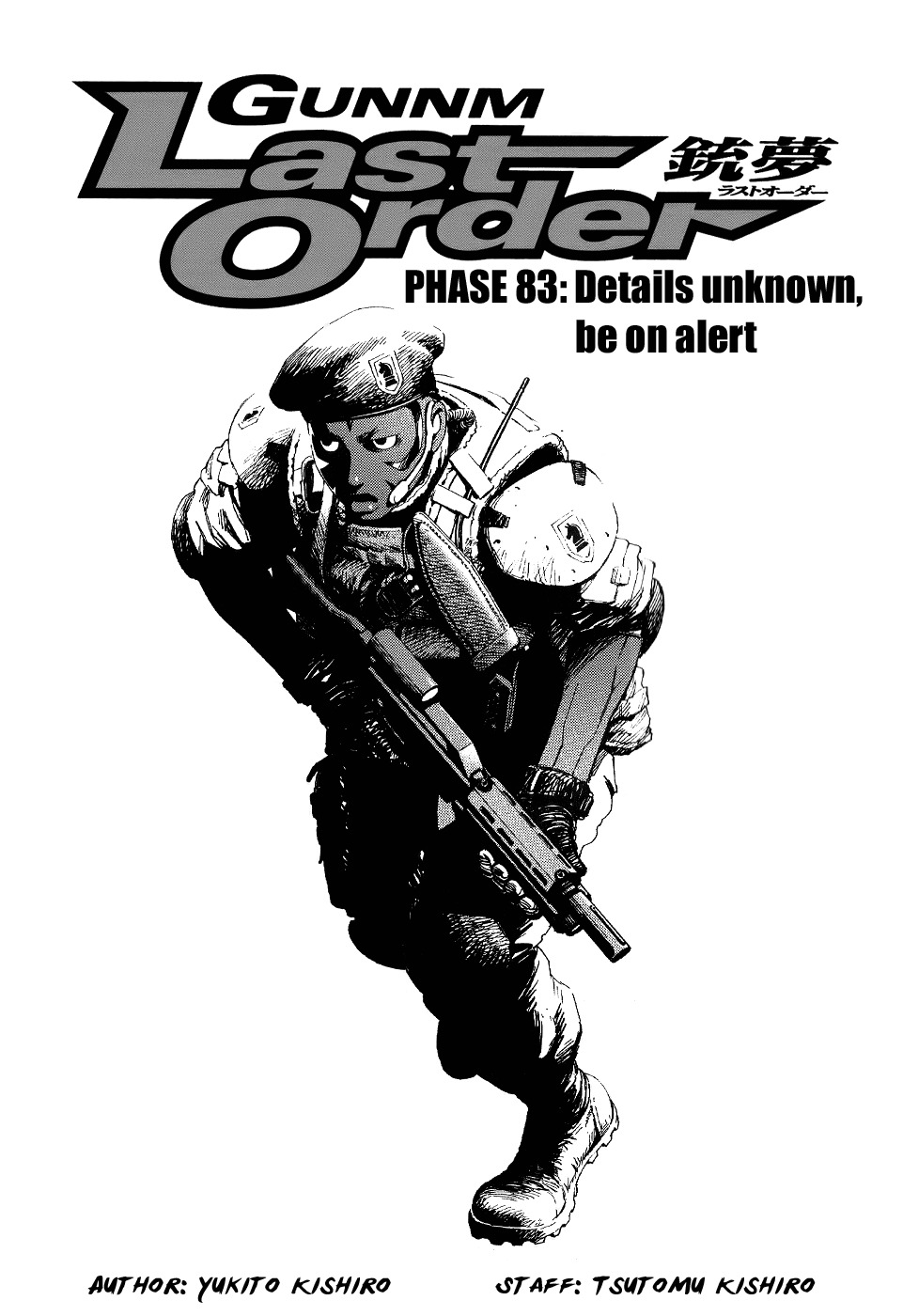 Battle Angel Alita: Last Order Chapter 83 page 1 - Chapter 83: Details unknown be on alert