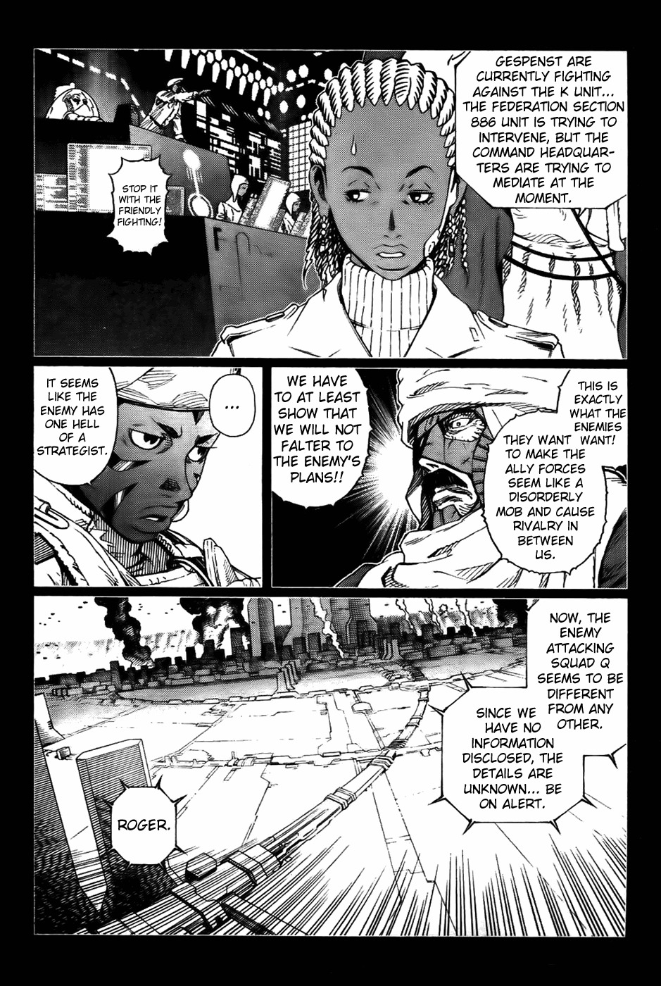 Battle Angel Alita: Last Order Chapter 83 page 11 - Chapter 83: Details unknown be on alert