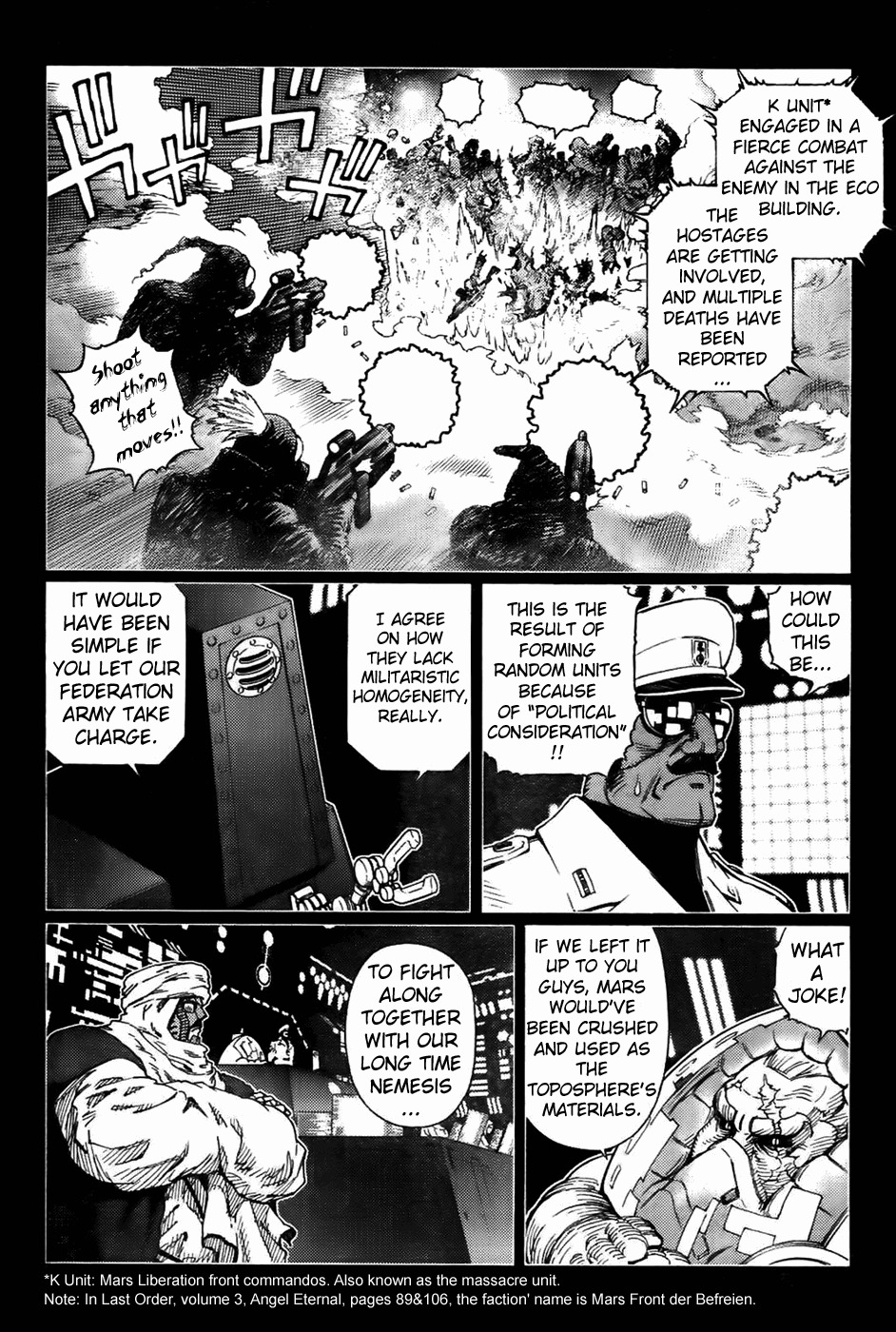 Battle Angel Alita: Last Order Chapter 83 page 5 - Chapter 83: Details unknown be on alert