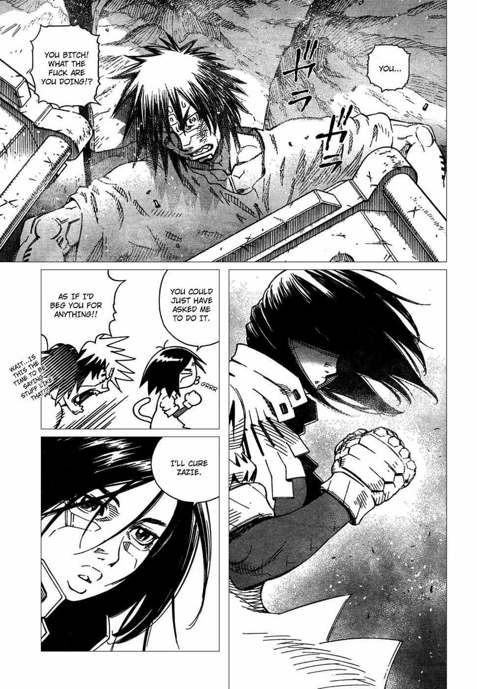 Battle Angel Alita: Last Order Chapter 85 page 11 - Chapter 85: Be Brave and Seize It