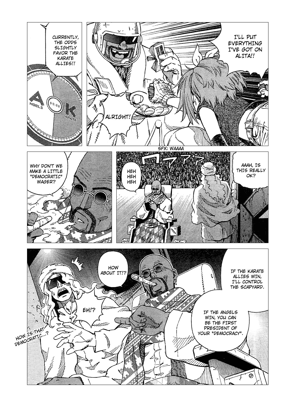 Battle Angel Alita: Last Order Chapter 87 page 17 - Chapter 87: Declaration of Independence