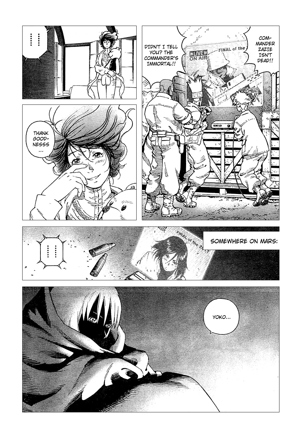 Battle Angel Alita: Last Order Chapter 87 page 22 - Chapter 87: Declaration of Independence