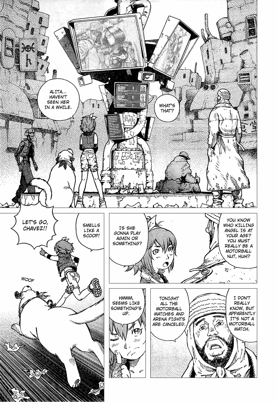 Battle Angel Alita: Last Order Chapter 87 page 3 - Chapter 87: Declaration of Independence