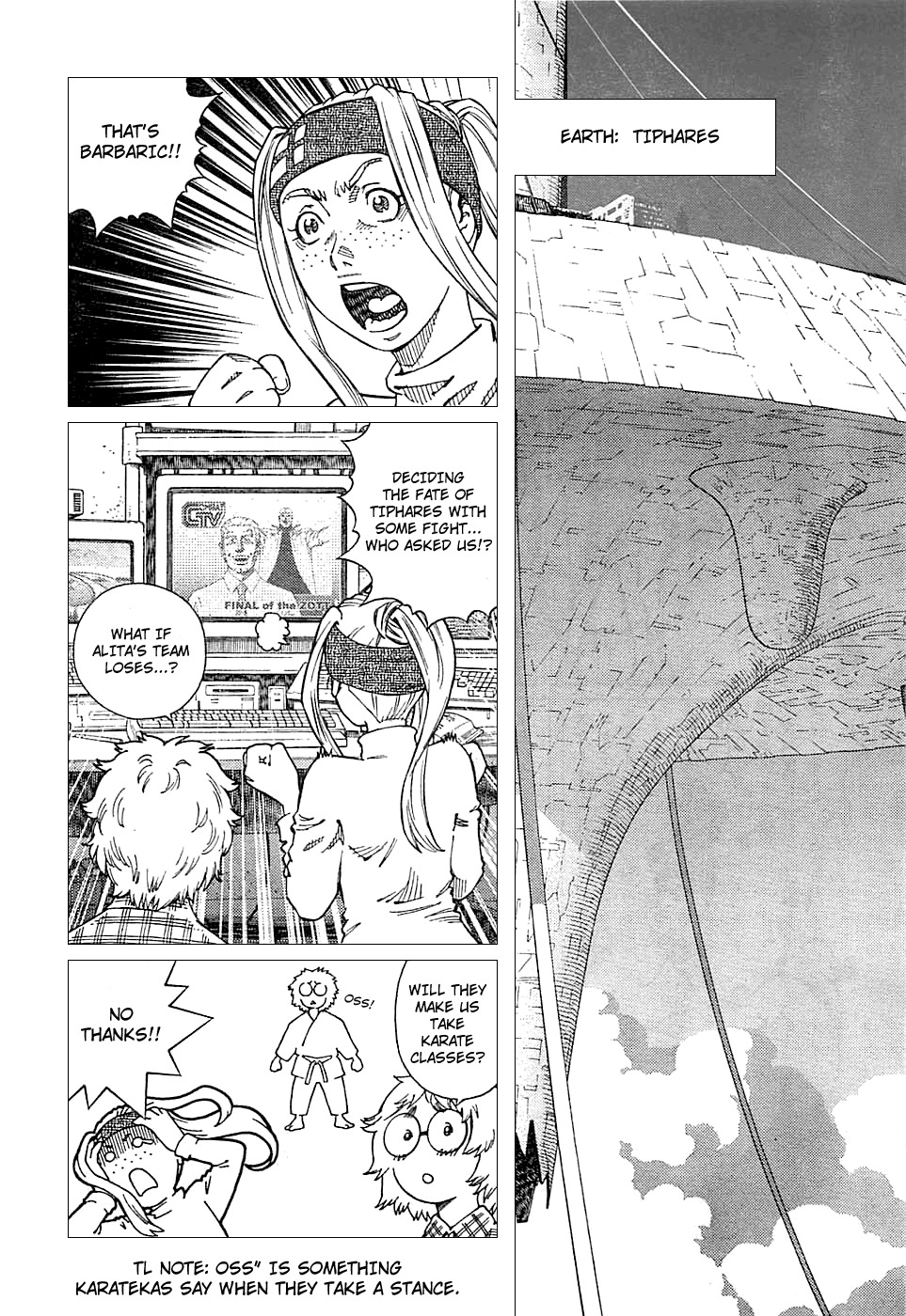 Battle Angel Alita: Last Order Chapter 87 page 4 - Chapter 87: Declaration of Independence