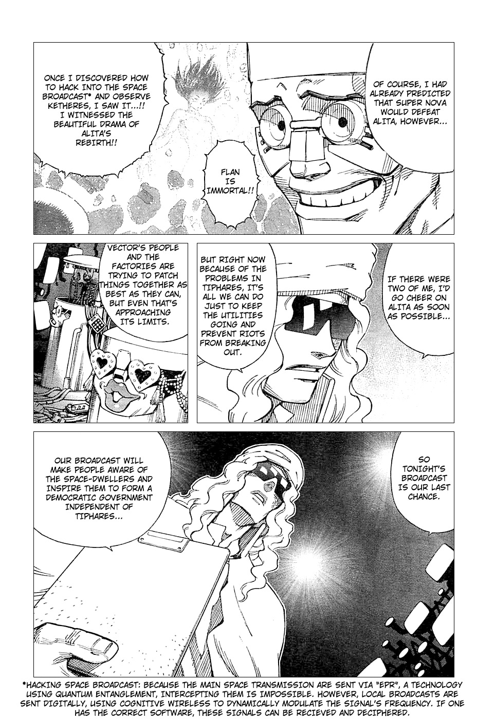 Battle Angel Alita: Last Order Chapter 87 page 6 - Chapter 87: Declaration of Independence