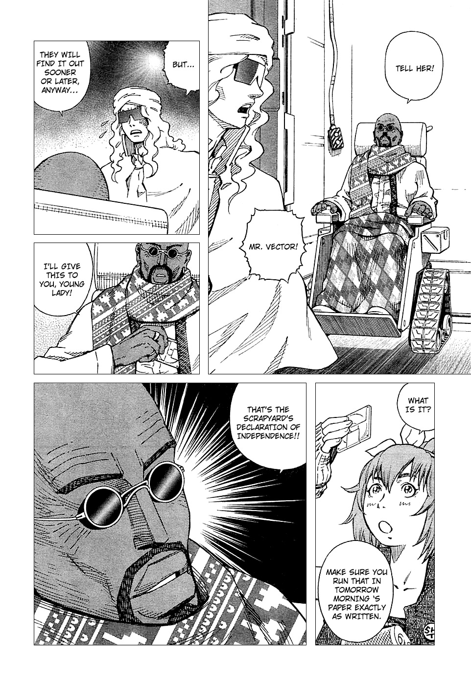 Battle Angel Alita: Last Order Chapter 87 page 8 - Chapter 87: Declaration of Independence