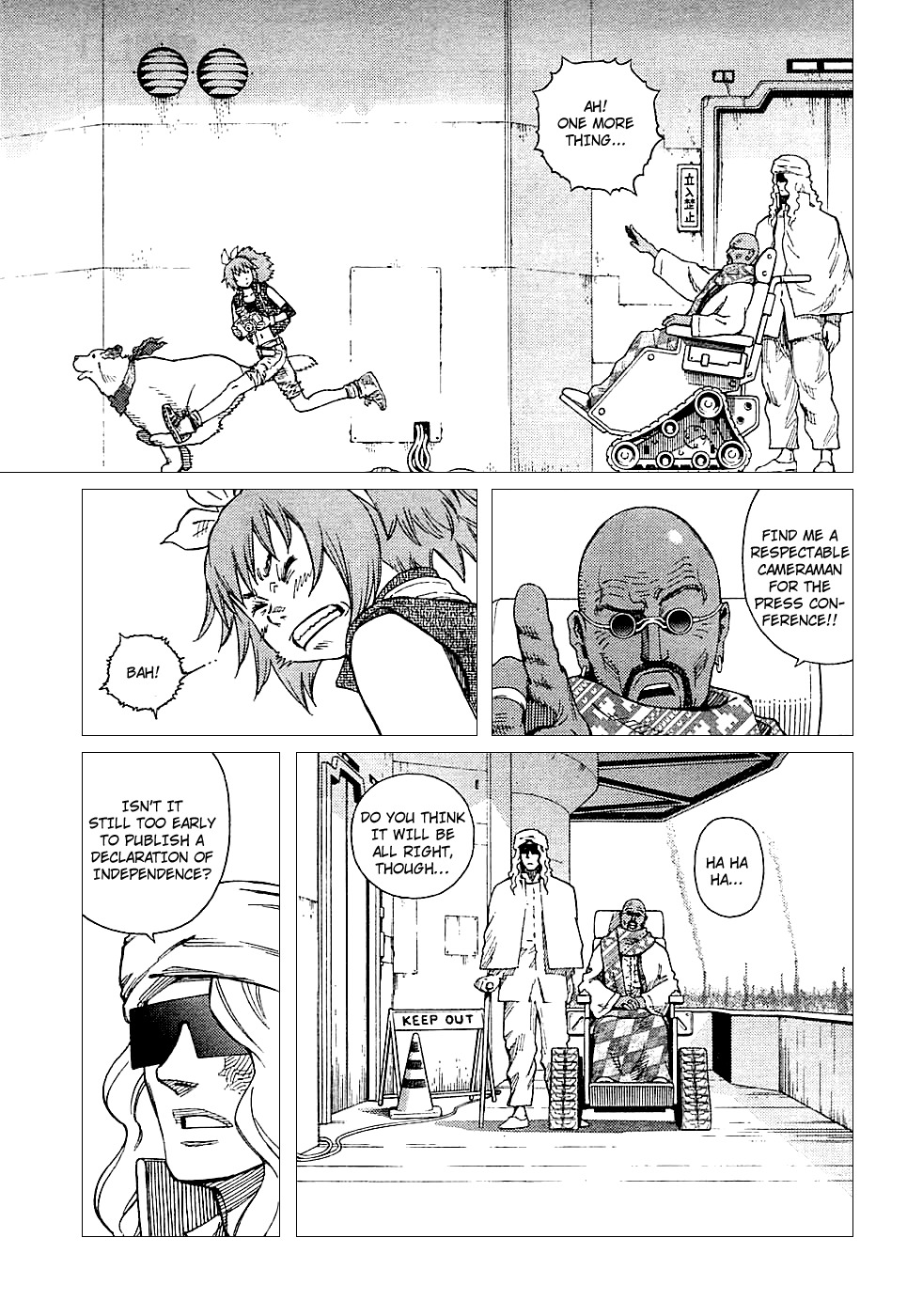 Battle Angel Alita: Last Order Chapter 87 page 9 - Chapter 87: Declaration of Independence