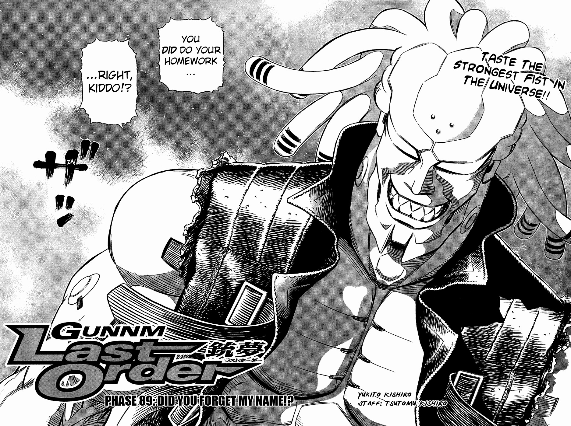 Battle Angel Alita: Last Order Chapter 89 page 2 - Chapter 89: Did you forget my name!?