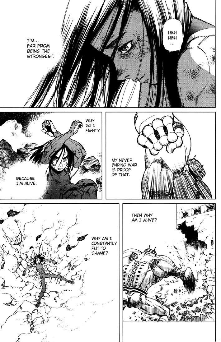 Battle Angel Alita: Last Order Chapter 9 page 21 - Chapter 9: Which Unfulfilled Promise is that, I Wonder