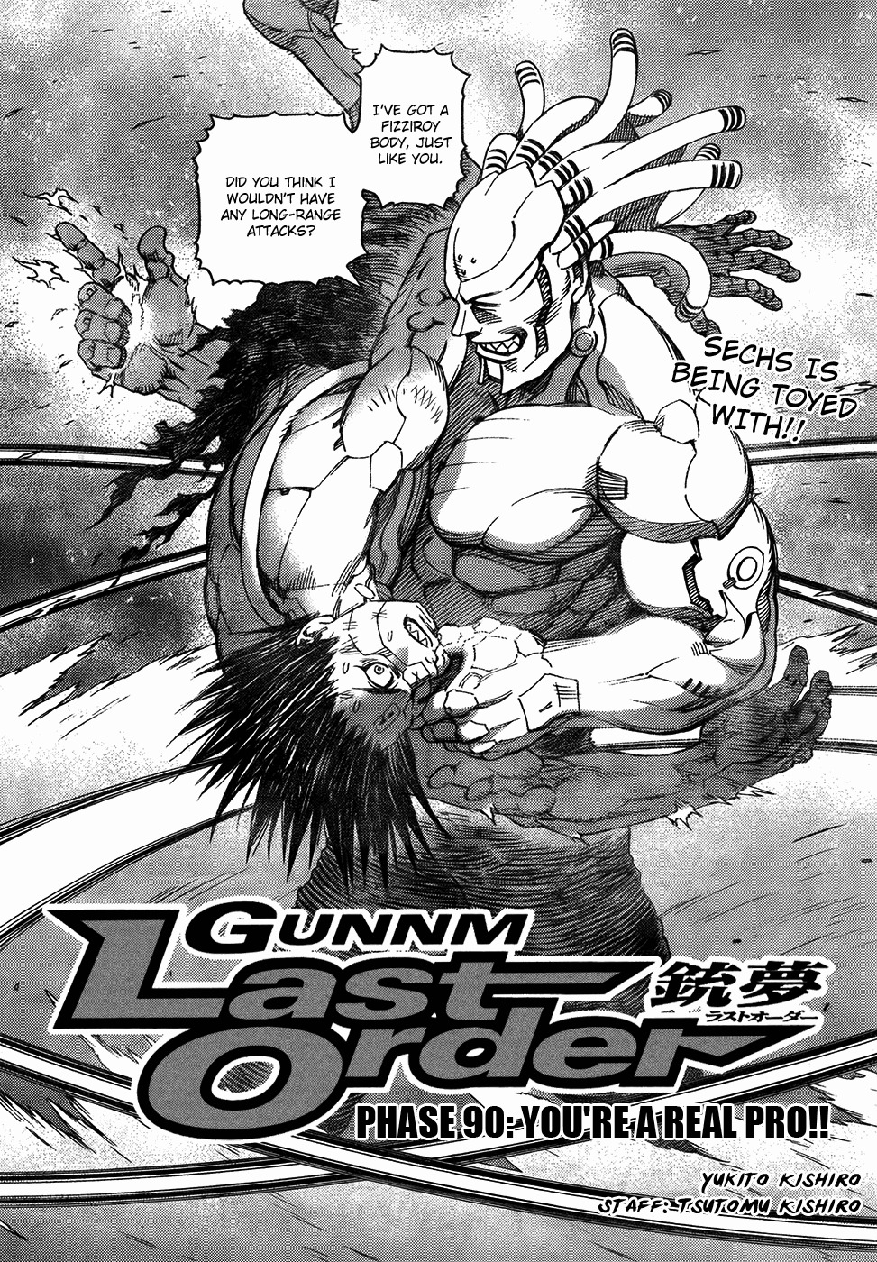 Battle Angel Alita: Last Order Chapter 90 page 2 - Chapter 90: You're a real pro!!