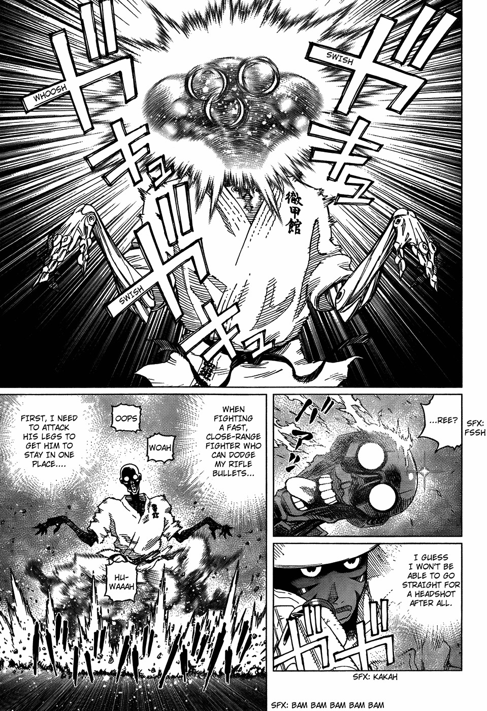 Battle Angel Alita: Last Order Chapter 90 page 5 - Chapter 90: You're a real pro!!