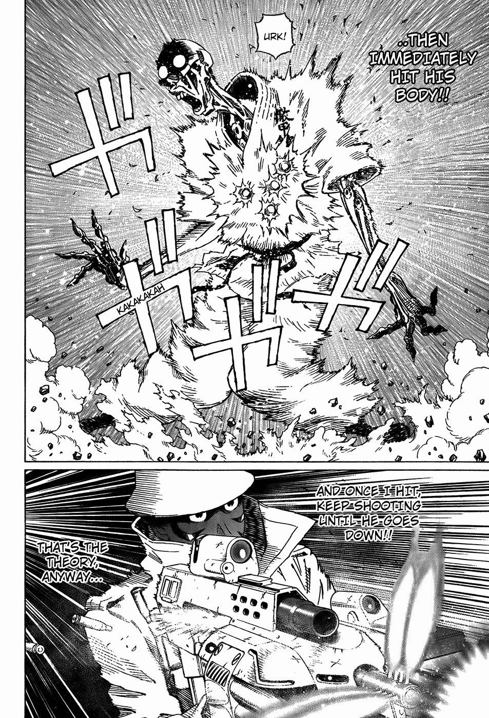 Battle Angel Alita: Last Order Chapter 90 page 6 - Chapter 90: You're a real pro!!